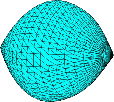 Surface d'interaction 3D